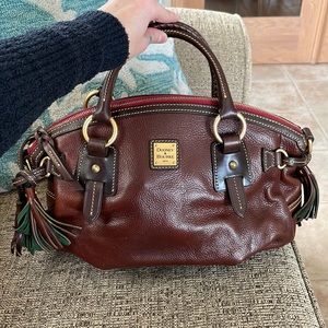 Dooney and Bourke Pebble Leather Satchel